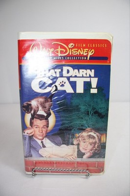 That Darn Cat VHS Tape 2000 The Hayley Mills Collection Walt Disney Clamshell VG