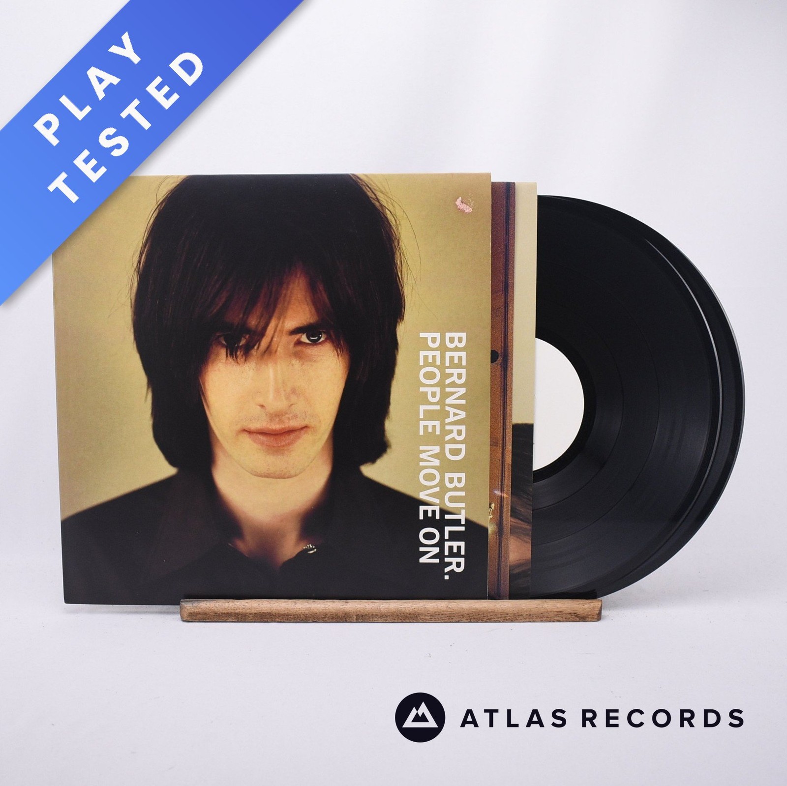 Bernard Butler People Move On 2 x LP Album Vinyl Record - EX/EX