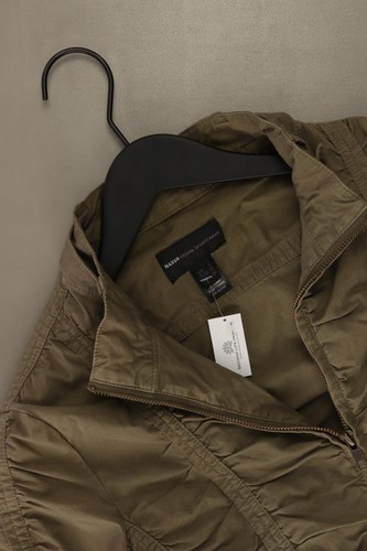 ⭐ Mango Slim Jacke für Damen Gr. 32, XS olivgrün aus Baumwolle ⭐ - Bild 3 von 5
