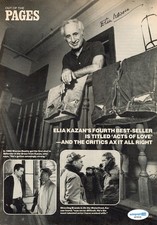 Elia Kazan "On the Waterfront" Director AUTOGRAPH Signed 7.75x11 Magazine Photo