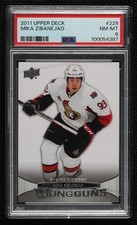 2011-12 Upper Deck Young Guns Mika Zibanejad #229 PSA 8 0o5t