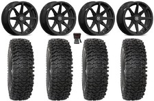 Valor V01 14 Wheels Black 30 Rc500 Tires Cfmoto Zforce 950 Uforce 1000 Valor V01 14 Wheels Black 30 Rc500 Tires Cfmoto Zforce 950 Uforce 1000