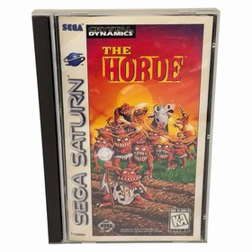 The Horde (Sega Saturn, 1997) Authentic CIB Complete w/ Manual + Reg Card Tested