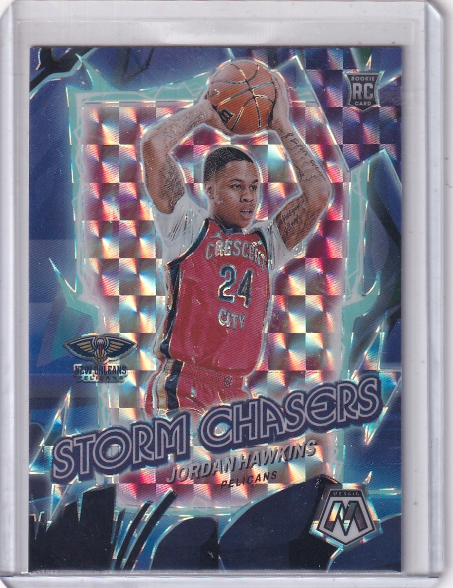 2023-24 Panini Mosaic #15 Jordan Hawkins Storm Chasers