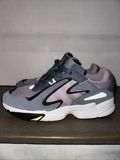 Adidas Sneakers Size 10 Yung Chasm 96 2019 EE7235 Tech Ink Yellow-No Box