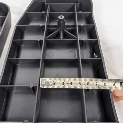 Für Heimfitnessgeräte 2 Stück Crosstrainer Pedale Größe 315 mm schwarz