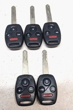 LOT OF 5  HONDA REMOTE HEAD KEY FOB  KEYLESS ENTRY FOB LOT N5F-A05TAA  4 BUTTON
