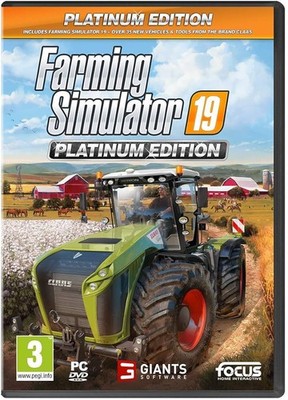 Farming Simulator 19 Platinum Edition - PC - Comes with Manual