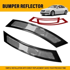 Front Bumper Marker Side Reflectors For 2007-2013 BMW E92 Coupe Convertible E93