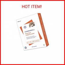 Hammermill Printer Paper, Premium Inkjet  Laser Paper 24 Lb, 8.5 x 11 - 1 Ream