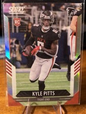 2021 Panini Chronicles Kyle Pitts Score Update Rookies Silver Prizm #410