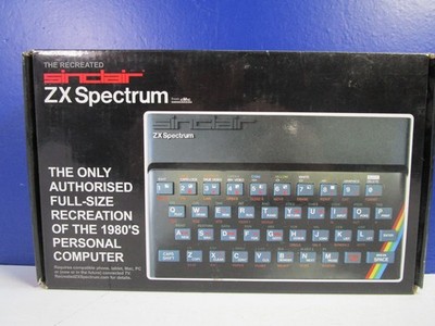 funktionierende RECREATED SINCLAIR ZX SPECTRUM Computer VIDEOSPIELKONSOLE von Elite