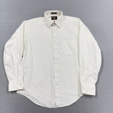 Vintage Arrow shirt mens Large cotton ease 70s disco point collar Sanforized