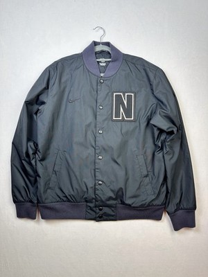 Nike ''N'' Logo Bomber Varsity College Jacke Gr. L