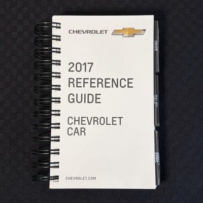 2017 Reference Guide Chevrolet Car Dealerships Only 9 Models
