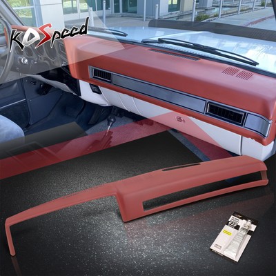 Maroon Front Molded Dash Cap Cover Overlay for 81-91 Chevy GMC C/K/V/R Blazer