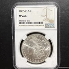 1885 O Morgan Dollar NGC Certified MS64