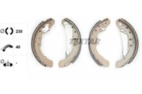 Bremsbackensatz FÜR Audi 100 C3 Stufenheck (443, 444) - Textar 91044400