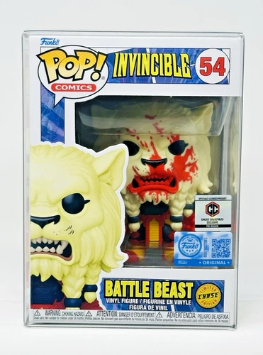 Funko Pop! Invincible: Battle Beast #54 Bloody CHASE Chalice Pre Release