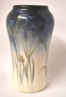 Rookwood Pottery Iris Glaze Blue Cornflowers Blue White Background I. Bishop