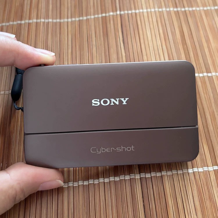 Sony Cyber-shot DSC-TX55 (Brown) 16.2MP CMOS Vintage Digital Camera
