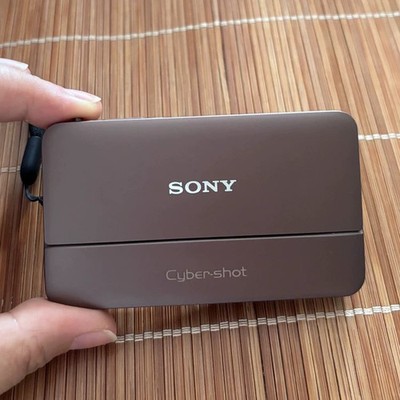 Sony Cyber-shot DSC-TX55 (Brown) 16.2MP CMOS Vintage Digital Camera