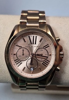 Michael Kors MK5503 Women's Watch Chronograph Stainless Steel Strap 44mm B95