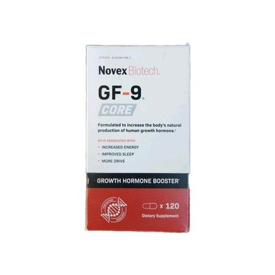 Novex Biotech GF-9 CORE GH Booster 120 Capsules - EXP 2/2027