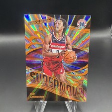 2024 Panini Revolution Supernova Sunburst /75 Bub Carrington #11 Rookie RC