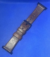 Nomad Apple Watch Modern Horween Brown Leather Band 44mm 45mm 46mm 49mm