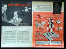 Tether Pylon Plane Fly it Indoors 6 volt HowTo build PLANS 11" wing