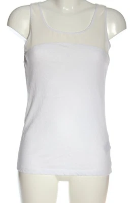 THE FRESH MADE BRAND Débardeur Dames Top T EU 38 blanc style décontracté - Photo 1/4