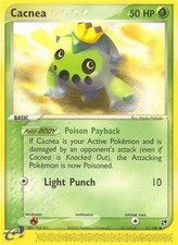 Pokemon Cacnea 57/100 EX Sandstorm Common MP