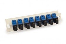 3M TM SC SM Plate, 8 Port, with Couplings 3 PACK 