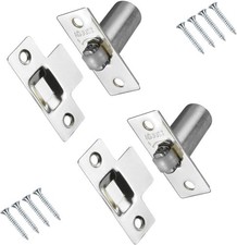 TERF® Adjustable Roller Catch Polished Nickel Roller Ball Door Latch Door Closer