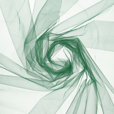 für Hochzeitsbogen Dunkelgrüne Organza-Stoffbahn 7 Yards x 30 Zoll
