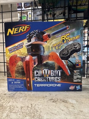 Nerf Combat Creatures Terradrone RC Battle Drone A8017 Brand NEW