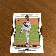Kohei Arihara RC 2021 Chronicles Legacy Red #86 /199 Texas Rangers
