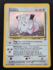 Clefairy 006/130 Base Set 2 Holo