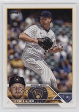 2023 Topps Series 1 Advanced Stat Back /300 Eric Lauer #109 1pr2
