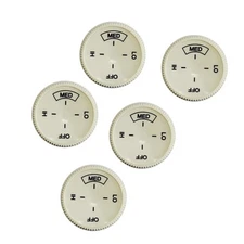 5PCS Baseboard Heater Thermostat Temperature Control Dial Knob Replacement,