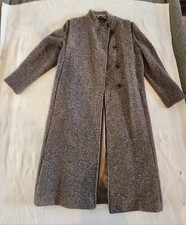 Vintage Larry Levine Womens Overcoat Button S...