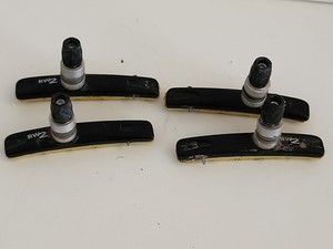 RW2 Carbon Fiber Yellow Compound Bicycle Brake Pads 700c used