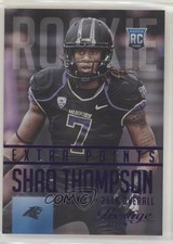 2015 Panini Prestige Rookie Extra Points Purple 84/100 Shaq Thompson #284 5cb