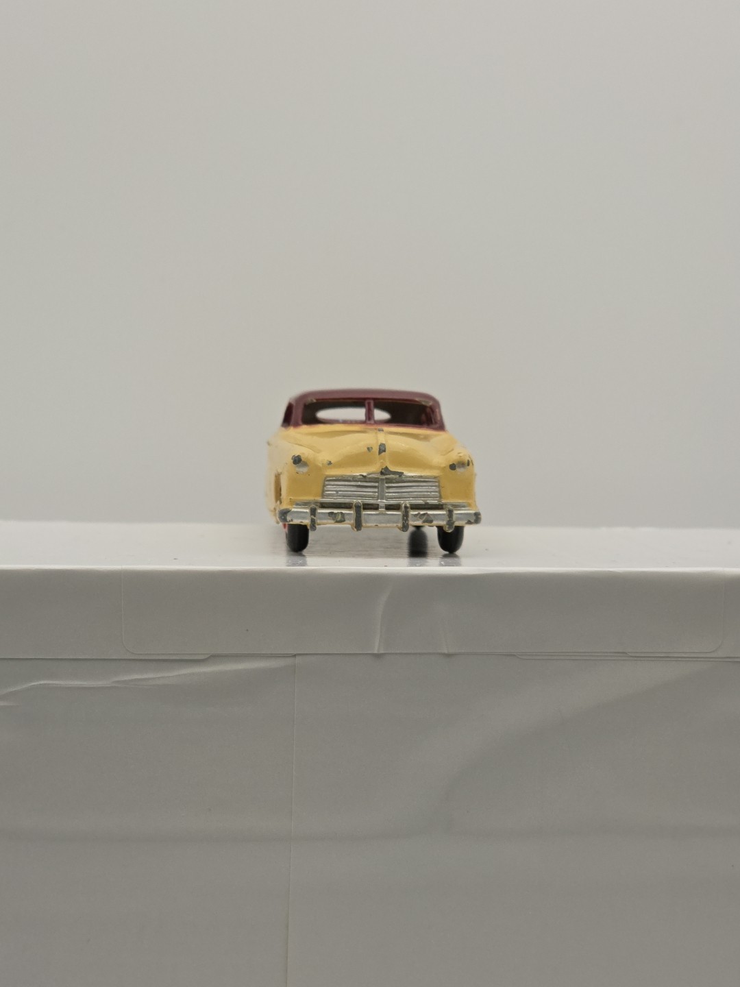 1940’s Dinky Toys 4.5” Hudson Sedan Meccano Cream Brown # 171 Car GREAT CONDITIO