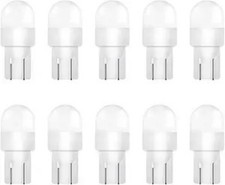 T10 194 Miniature Wedge LED Light Bulbs W5W 2825 158 192 168 194 12V Cool White