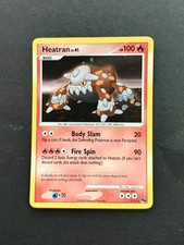 Heatran With Swirl 1/17 Pop Series 8 Cosmos Holo Rare 2008
