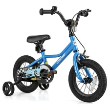 12 Inch Kids Training Bikew/ Removable Training Wheels Pneumatic Tires