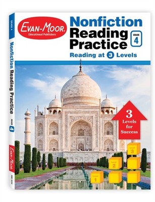 Nonfiction Reading Practice, Grade 4 Teacher  by Evan-Moor Corporation PAPERBACK