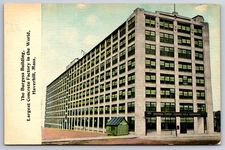 Haverhill MA~Burgess Bldg~United Shoe Machinery Co Factory~Guard Shack~1907